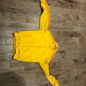 Yellow Adidas tracksuit top